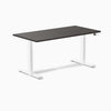 Electric Dual melamine sit stand desk burnished desktop - Desky