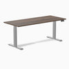 Desky Dual Melamine Sit Stand Desk-Dual Desks-Desky-Jarrah Legno-1800x750mm-Grey-DeskyÌâå¨ Australia