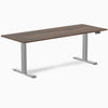 Desky Dual Melamine Sit Stand Desk-Dual Desks-Desky-Jarrah Legno-2000x750mm-Grey-DeskyÌâå¨ Australia