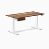 Electric dual standing desk hardwood with drawer Pheasantwood - Desky