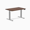 Desky dual rubber wood standing desk in red walnut 1200mm