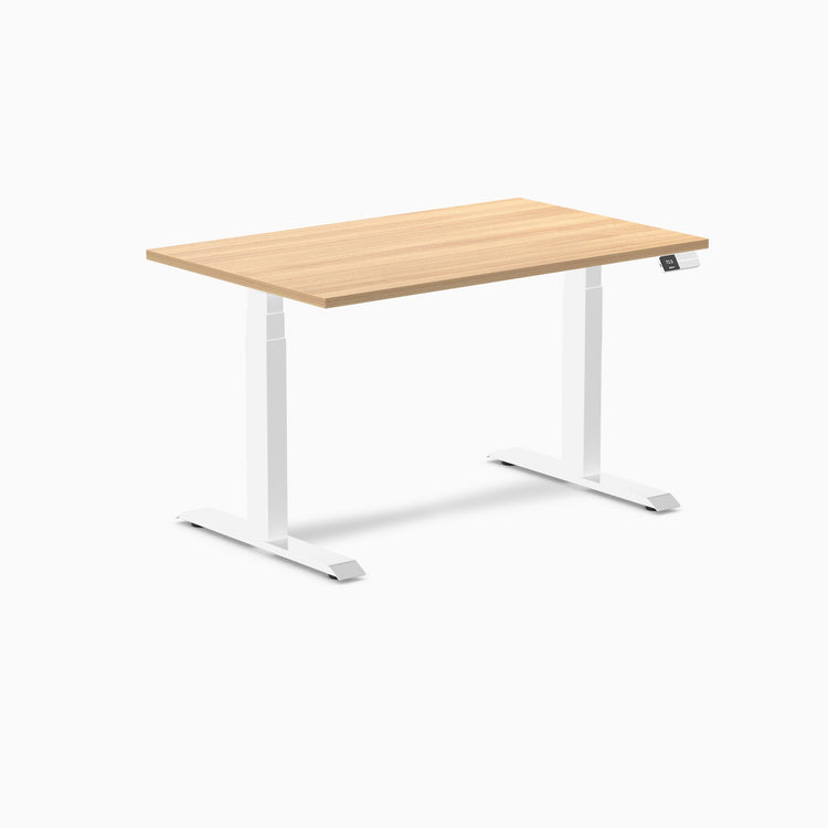 Electric Dual melamine sit stand desk sublime desktop - Desky