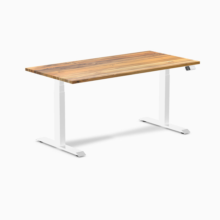 Standing Desk Hardwood Teak