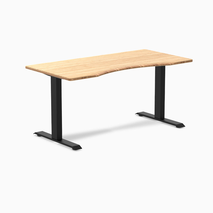 Zero ergo bamboo fixed office desk - Desky