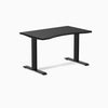 Zero ergo black fixed office desk - Desky