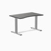 Zero ergo dark bamboo fixed office desk - Desky