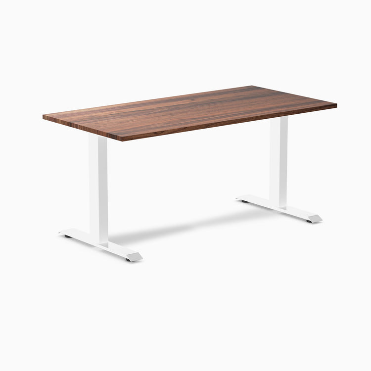 Desky zero hardwood walnut fixed office desk