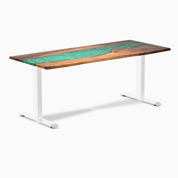 Desky Zero Resin Hardwood Office Desk-DeskyÌâå¨ Australia