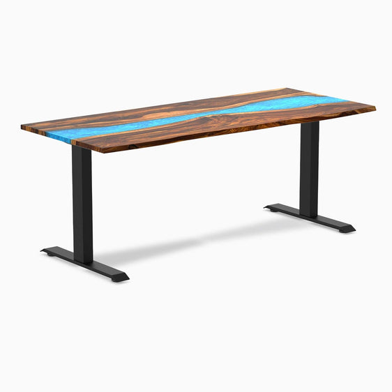 Desky Zero Resin Hardwood Office Desk-DeskyÌâå¨ Australia