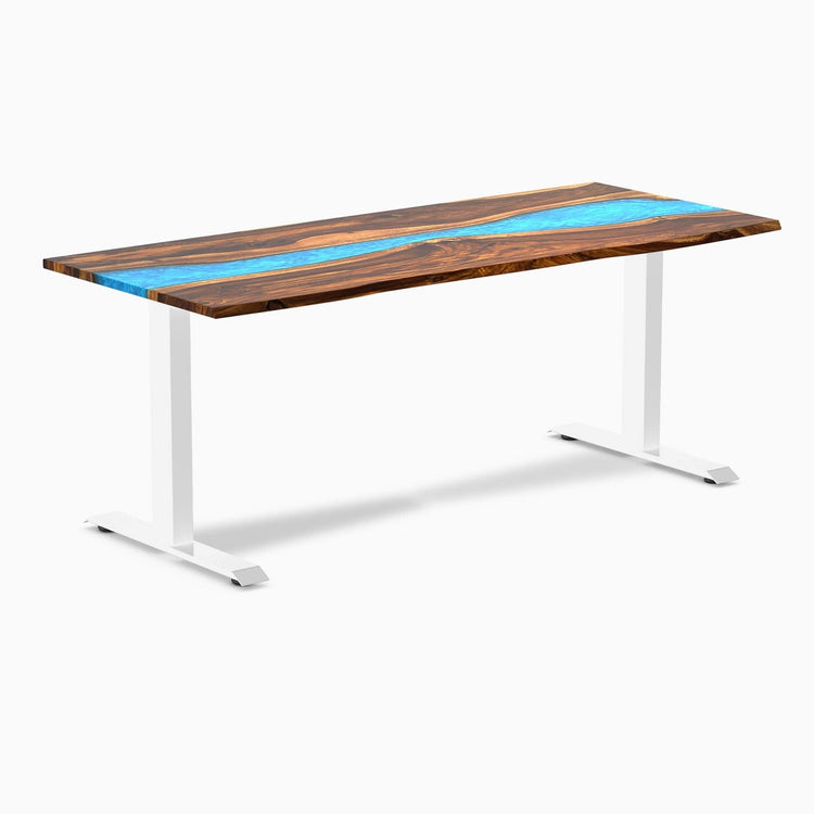 Desky Zero Resin Hardwood Office Desk-DeskyÌâå¨ Australia