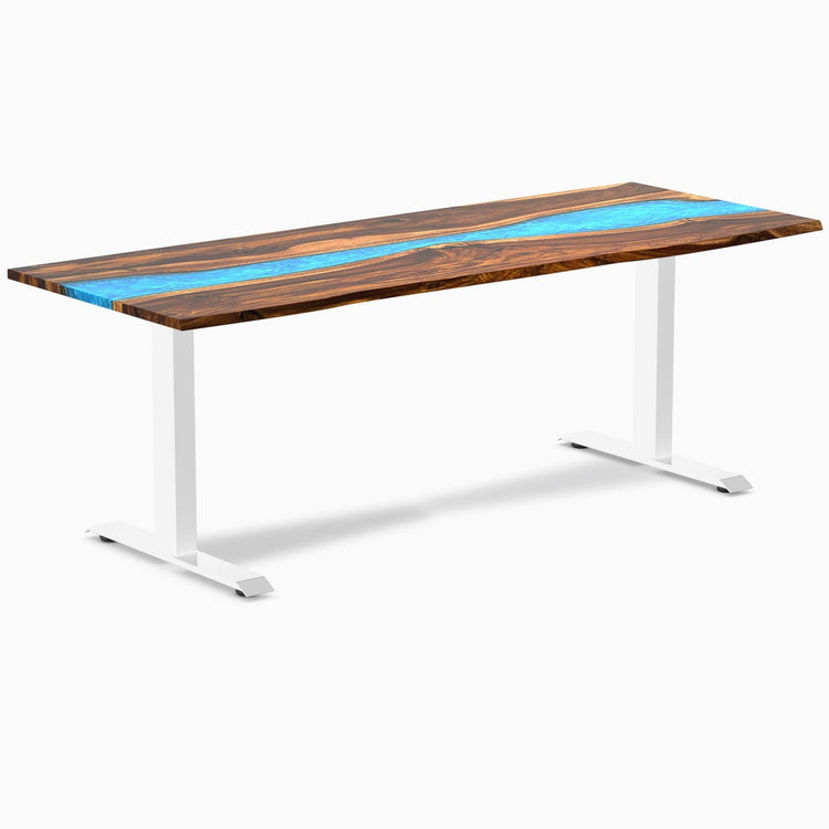 Desky Zero Resin Hardwood Office Desk