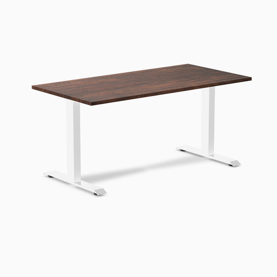 softwood rustic pine fixed office desk