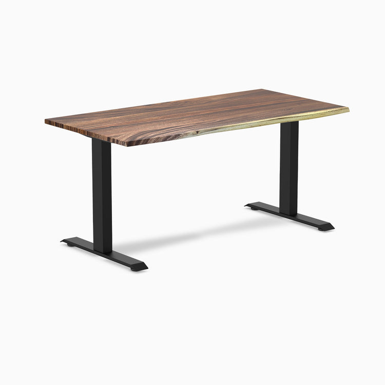 Desky zero hardwood saman fixed office desk