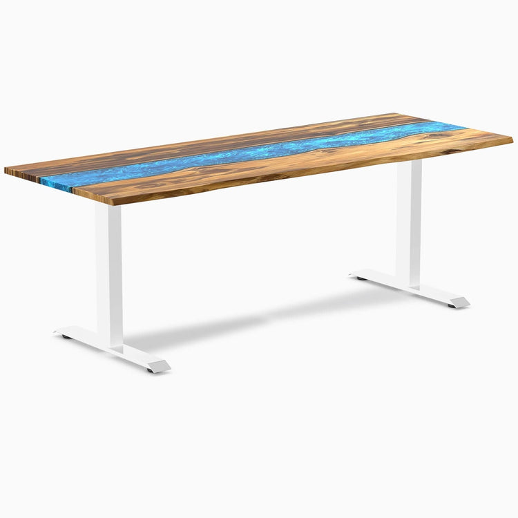 Desky Zero Resin Hardwood Office Desk-DeskyÌâå¨ Australia