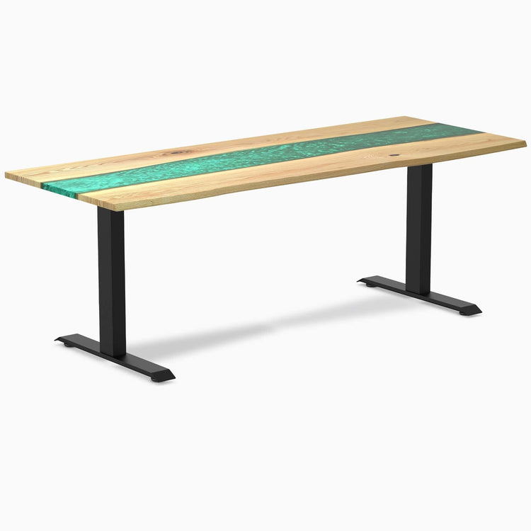 Desky Zero Resin Hardwood Office Desk-DeskyÌâå¨ Australia