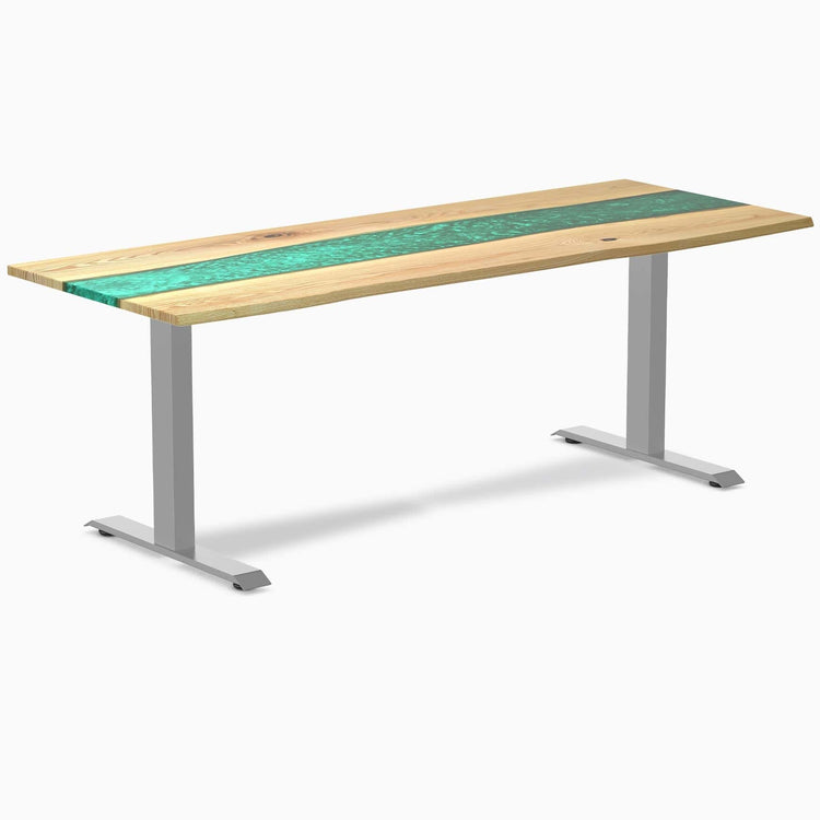 Desky Zero Resin Hardwood Office Desk-DeskyÌâå¨ Australia