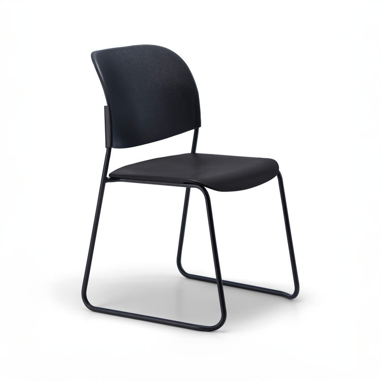 Eros Sled Stacking Chair