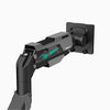 Desky hercules monitor arm in black