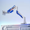 Blue hercules adjustable monitor arm