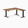 Desky Hardwood L-Shape Sit Stand Desk-DeskyÌâå¨ Australia