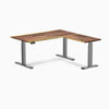 Desky Hardwood L-Shape Sit Stand Desk-DeskyÌâå¨ Australia