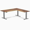 Desky Hardwood L-Shape Sit Stand Desk-DeskyÌâå¨ Australia