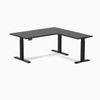 Desky Hardwood L-Shape Sit Stand Desk-DeskyÌâå¨ Australia