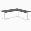 Desky Hardwood L-Shape Sit Stand Desk-DeskyÌâå¨ Australia