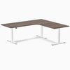 Desky L-Shape Melamine Sit Stand Desk-jarrah legno DeskyÌâå¨