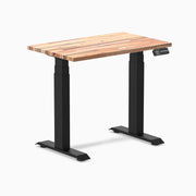 dual mini softwood standing desk acacia - Desky