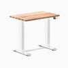 dual mini softwood standing desk acacia - Desky