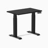 Desky Dual Mini Sit Stand Desk-Black melamine DeskyÌâå¨