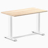 Desky fixed mini melamine desk classic oak