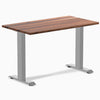 Desky Zero Mini Hardwood Office Desk-Fixed Desks-Desky-Walnut-1100x600mm-Grey-DeskyÌâå¨ Australia