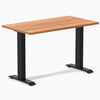 Desky fixed mini melamine desk prime oak