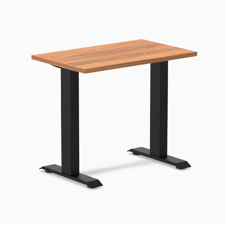 Desky fixed mini melamine desk prime oak