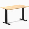 Desky fixed mini melamine desk sublime teak