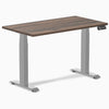 Desky Dual Mini Sit Stand Desk-Dual Desks-Desky-Jarrah Legno-1100x600mm-Grey-Desky® Australia