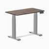 Desky Dual Mini Sit Stand Desk-Dual Desks-Desky-Jarrah Legno-900x500mm-Grey-Desky® Australia