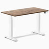 Desky Dual Mini Hardwood Sit Stand Desk-Hardwood Natural Walnut DeskyÌâå¨