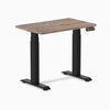 Desky Dual Mini Sit Stand Desk-natural walnut DeskyÌâå¨