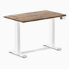 Desky Dual Mini Hardwood Sit Stand Desk-Hardwood Natural Walnut DeskyÌâå¨