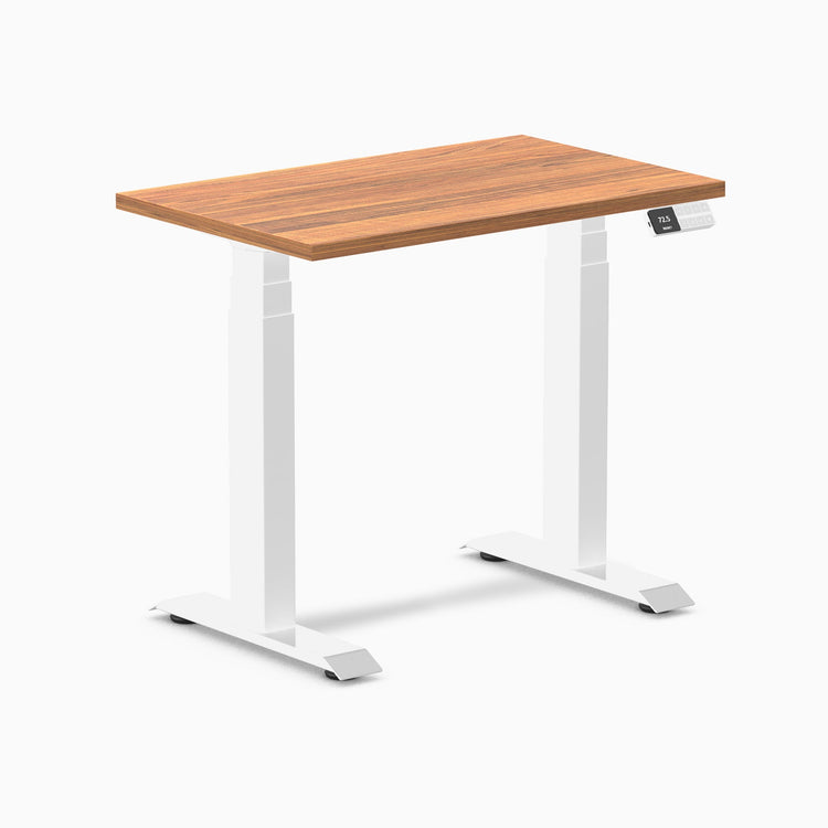 Desky Dual Mini Sit Stand Desk-prime oak Desky®