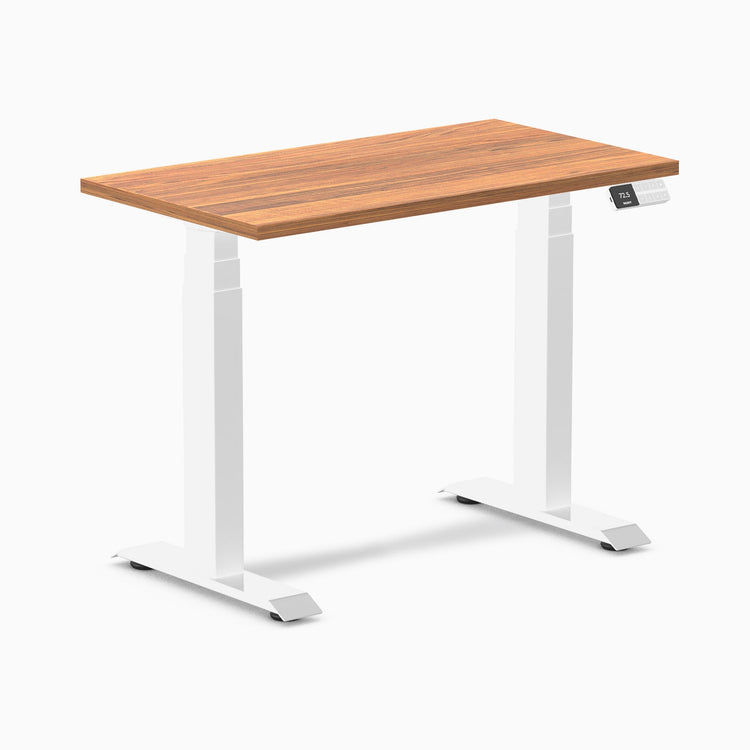 Desky Dual Mini Sit Stand Desk-prime oak Desky®