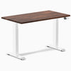 dual mini softwood standing desk american rustic pine - Desky