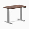 dual mini softwood standing desk american rustic pine - Desky