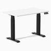 Desky Dual Mini Sit Stand Desk-White melamine DeskyÌâå¨