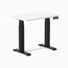 Desky Dual Mini Sit Stand Desk-White melamine DeskyÌâå¨