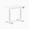 Desky Dual Mini Sit Stand Desk-White melamine DeskyÌâå¨