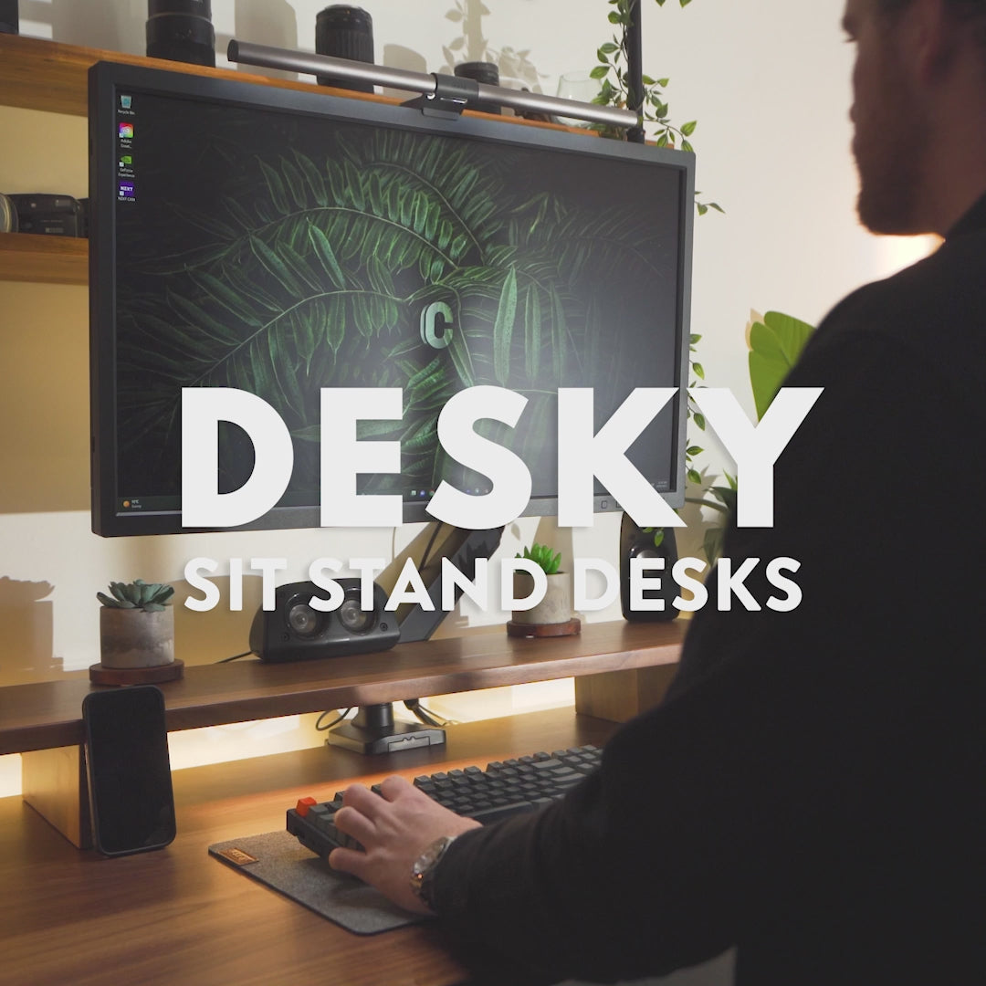 Desky desk features